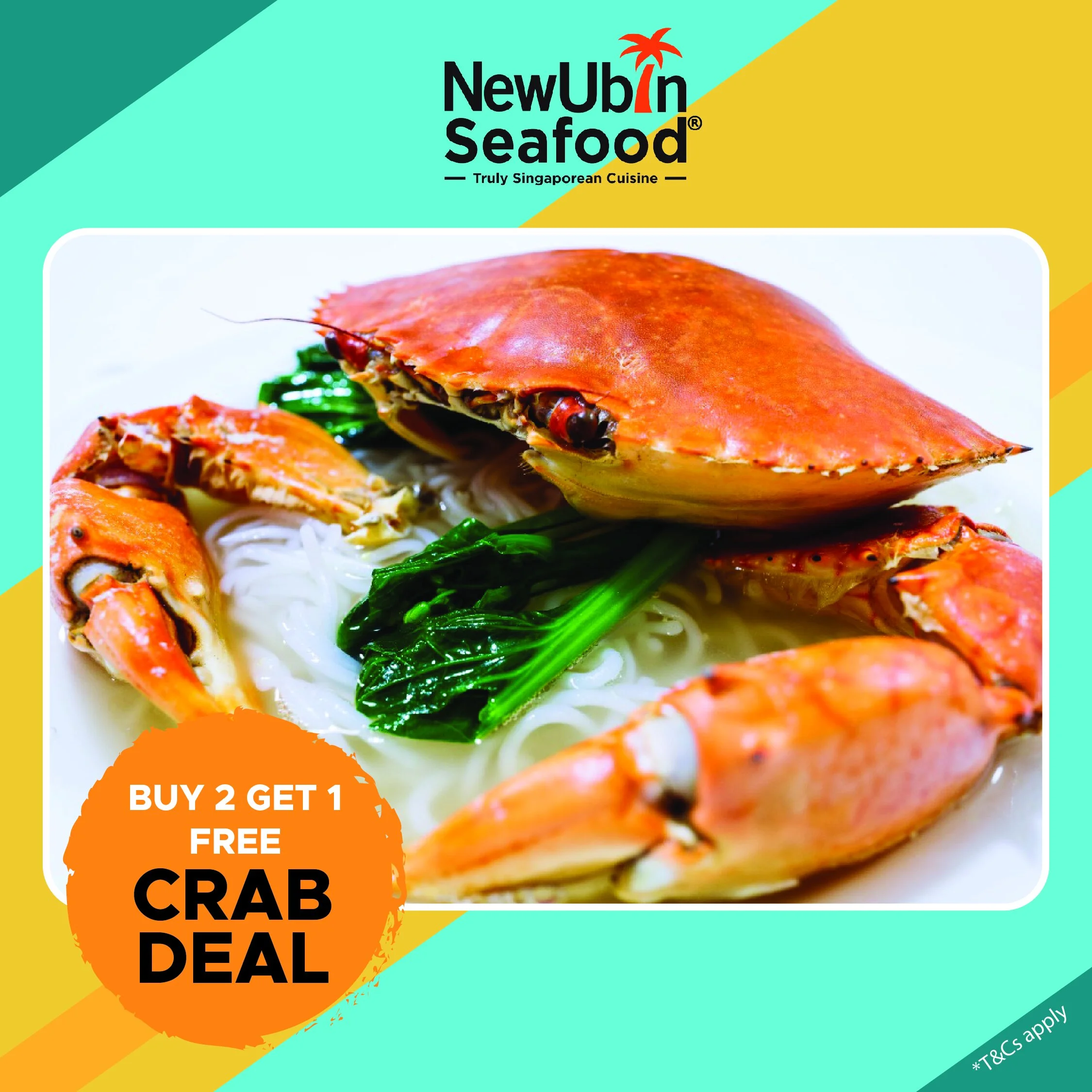 2+1 Crab Deal